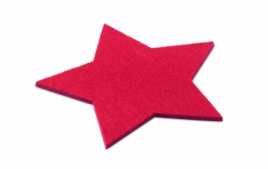 Logotrade business gift image of: RPET 4 felt coaster set